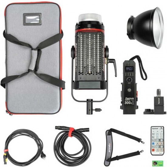 Aputure C300d Mark II Light Storm LED Light con plate V-Mount