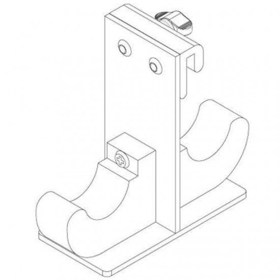 Backstage Mag C-Stand Holder Set para 2 stands