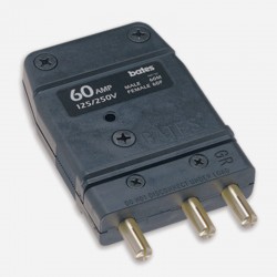 Bates 60M Conector Male Stage PIn  60A / 125A 