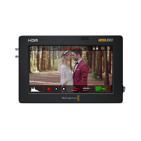 Blackmagic 5" 12G Video Assist 4K HDR HDMI/12G-SDI Grabador y Monitor 5"