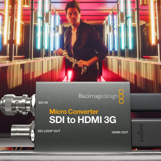 Blackmagic Design Micro Convertidor SDI a HDMI 3G 