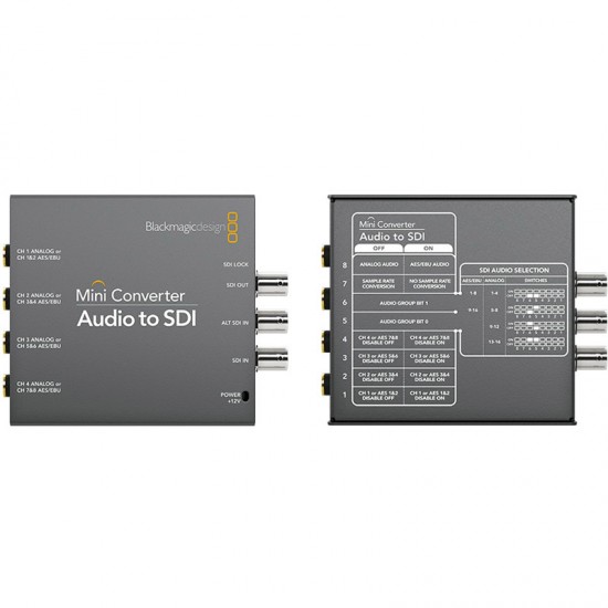 Blackmagic Design Mini Convertidor de Audio a SDI 