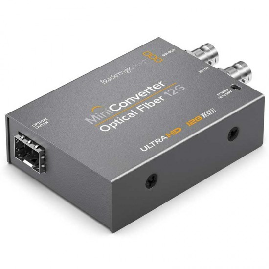 Blackmagic Design Fibra Óptica Convertidor 12G-SDI