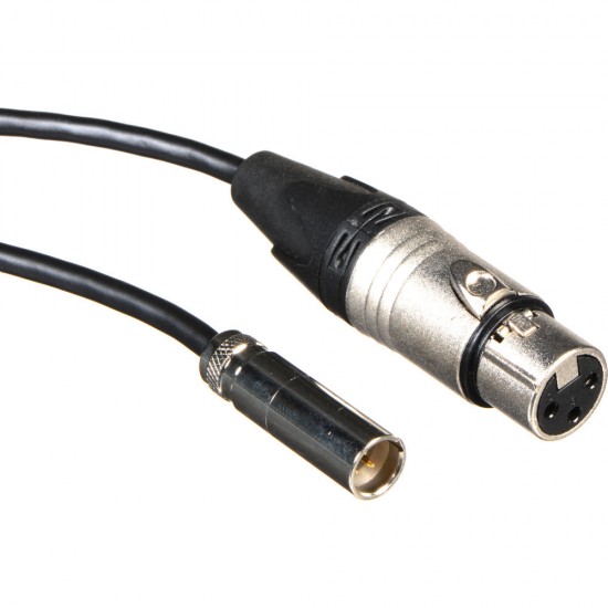 Blackmagic Design Cable Mini XLR macho a XLR hembra 