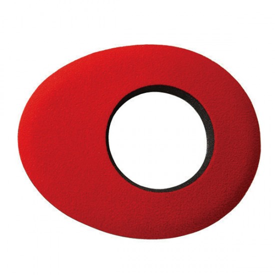 Blue Star 90142 Oval Small de Microfibra Eyecushion Rojo