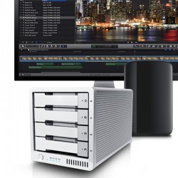 CalDigit T4R-16000 Disco Duro Externo 16TB Thunderbolt2  4K Workflow