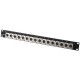 Canare 161U-BJRUK Patch Panel de rack con 16 BNC 12G-SDI 4K