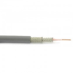 Canare L-3D2W 50 ohm BNC Cable Coaxial en color gris 200 metros