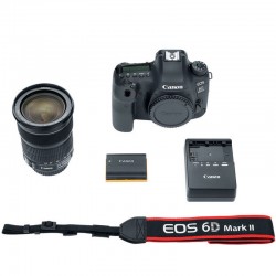 Canon 6D MARK II Cámara DSLR Full Frame con lente 24-105mm f/3.5-5.6 STM