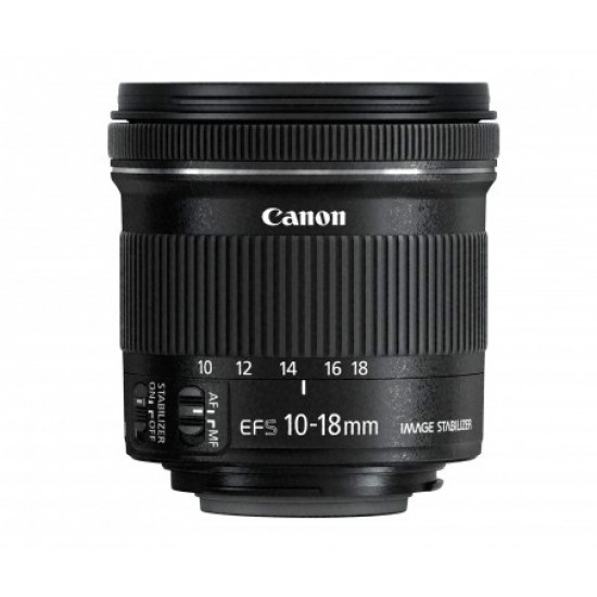 Canon EF-S 10-18mm f/4.5-5.6 IS STM (stepper motor) 