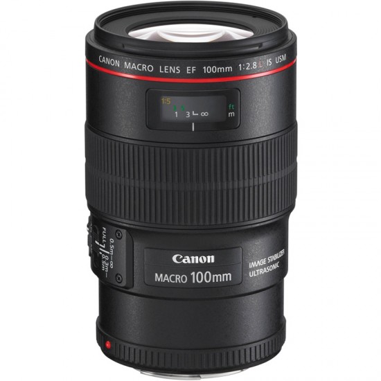 Canon Lente EF 100mm f/2.8L Macro IS USM