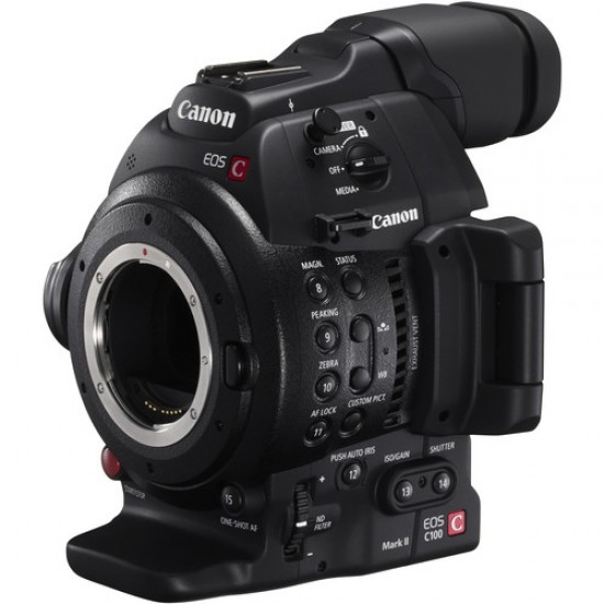 Canon Cinema C100 MKII Sensor CMOS Súper 35 mm de 8,3 MP Full HD