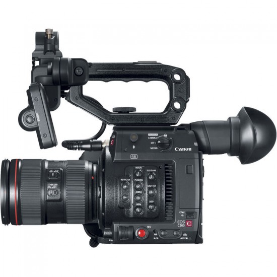 Canon Cinema EOS C200 EF 4K en kit con lente 24-105 f/4 L