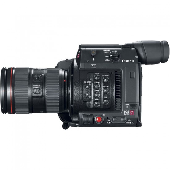 Canon Cinema EOS C200 EF 4K en kit con lente 24-105 f/4 L