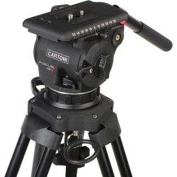 Cartoni KF12-2UM Focus 12 Kit con trípode de aluminio 2 Secciones y estrella media altura