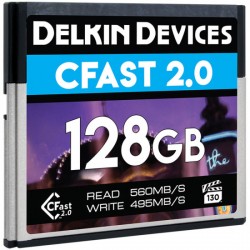 Delkin Devices Tarjeta CFast 2.0 de 128GB