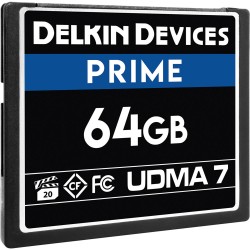 Delkin Devices CompactFlash PRIME UDMA 7 de 64GB