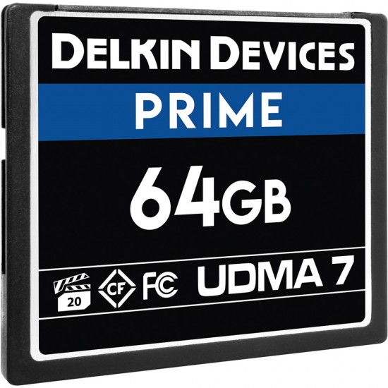 Delkin Devices CompactFlash PRIME UDMA 7 de 64GB