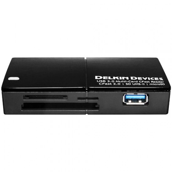 Delkin Devices DDREADER-48 Cfast Lector múltiples ranuras USB 3.1