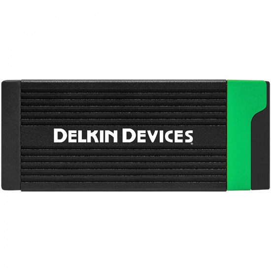 Delkin Devices DDREADER-56 Lector CFexpress USB-C 3.2 y SD UHS-II