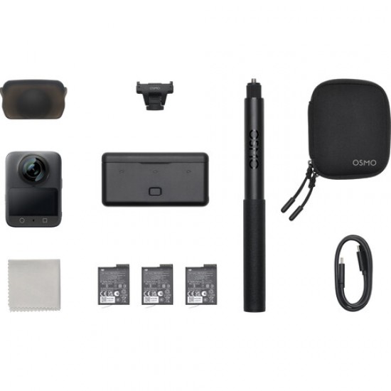 DJI Osmo Cámara 360 Combo Aventura 8K
