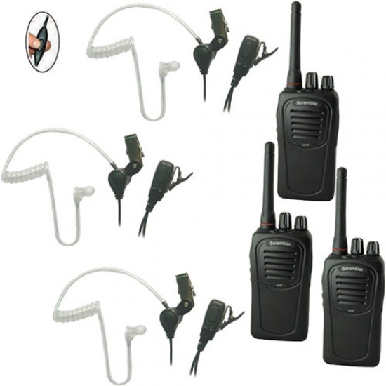 Eartec SSTSC3000LP Sistema de radio bidireccional con auriculares SST