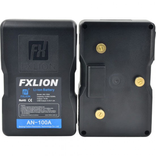 FXlion AN-100A Bateria Cool Black Anton Bauer 98W/h