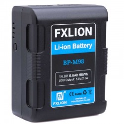 FXlion BP-M98 Baterías Lithium V-Mount Mini 98W/h Cuadrada