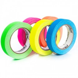 Gaffer Power Tape Color 5-Pack 1" y 18mts