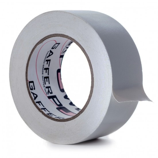 Gaffer Power Tape Gris 2" y 27mts