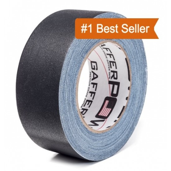 Gaffer Power Tape Negro 2" y 27mts