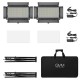 GVM 1500D 75W Powerful Bi-color y  RGB Video Panel Light 2-Light-Kit