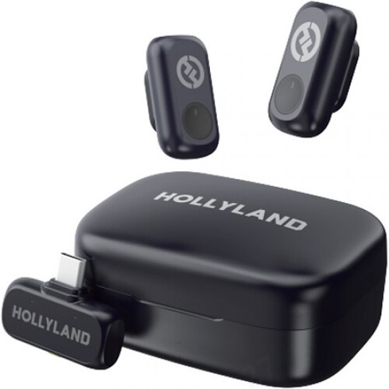 Hollyland Lark A1 Mini Duo Kit 2 Micrófonos inalámbricos