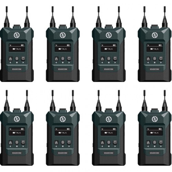 HOLLYLAND SOLIDCOM M1 Full-Duplex WIRELESS INTERCOM 8 USUARIOS