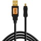 Tether Tools CU8015-BLK Cable USB 2.0 A Male a Mini-B 8-Pin de 4.60mts 