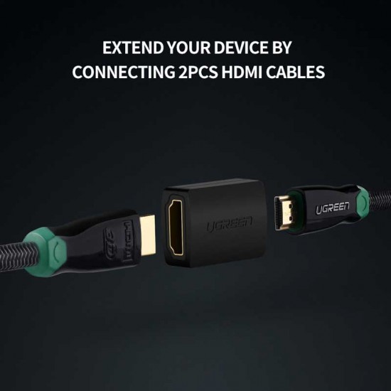 Ugreen Coupler HDMI hembra / hembra standard 