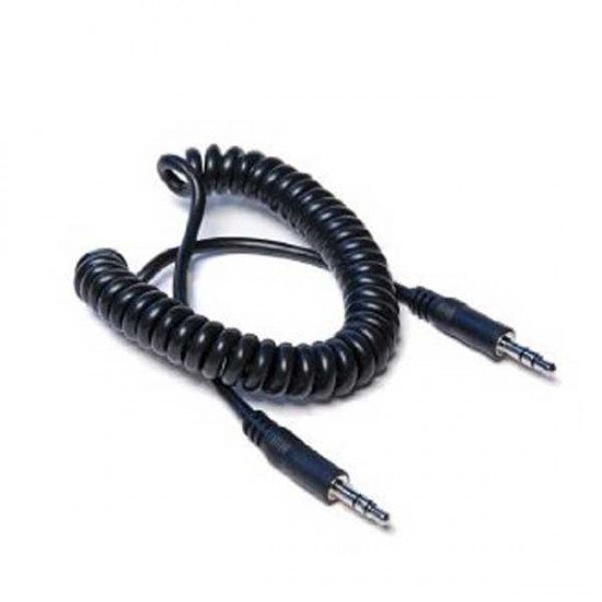 Hosa CMM-105C Cable 3.5mm mini plug stereo en espiral 1,5mts