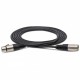 Hosa DMX-303 Cable DMX 512 XLR3 macho a XLR3 hembra de 90 CM