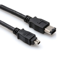 Hosa  FIW-46-110 Cable Firewire 4pin a 6pin de 3mts