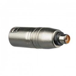 Hosa GXM-133 Adaptador de Hembra RCA a Macho XLR