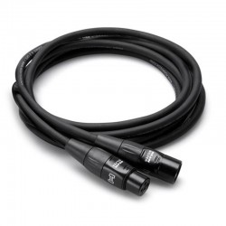 Hosa HMIC-003 Cable XLR Pro Mic XLR3F a XLR3M Rean 90cm