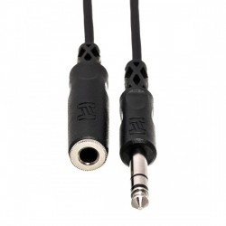 Hosa HPE-310 Cable extensión 3 metros para auriculares TRS 1/4