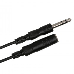 Hosa HPE-325 Cable extensión 7,62m para auriculares TRS 1/4 a hembra