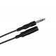 Hosa HPE-325 Cable extensión 7,62m para auriculares TRS 1/4 a hembra