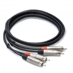 Hosa HRR-003X2 Cable Audio 91cm RCA Left/right    