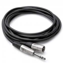 Hosa HSX-005 Cable Audio Balanceado REAN 1/4 TRS a XLR3M  1.5mts