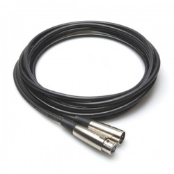 Hosa MCL-120 Cable Audio XLR macho a XLR hembra de 6mts 22AWG