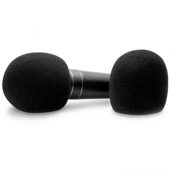 Hosa MWS-225 Paraviento Negro para Mic de Mano 