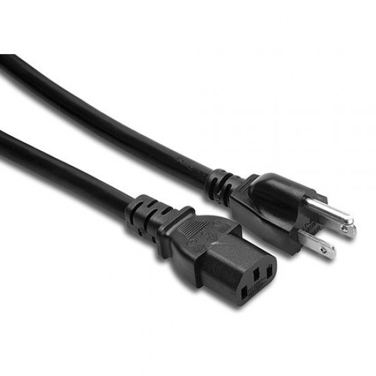 Hosa PWC-143 Cable de alimentación color negro de 91 cm