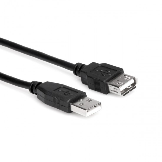 Hosa USB-210AF Cable Extension USB 2.0  A de 3mts 